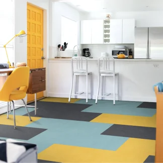 Forbo Marmoleum Click Together Linoleum Cinch-Loc Seal 12" x 36" Floating Floor Planks